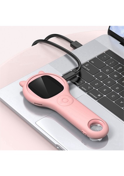 Çocuk Mikroskop 500X El Taşınağı Mikroskop Kiti Süper Makro Lens Bilim Eğitim Oyuncakları LED Açık Pembe ile (Yurt Dışından) fırsatları