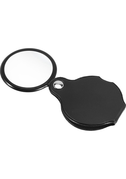 Katlanır Kat Uzakta Cep Büyütme Cam Büyüteç Lens 3x Büyütme Katlanır Deri Kasa Büyütme Cam (Yurt Dışından) modelleri