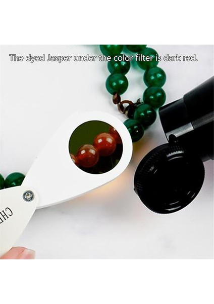 35X Kuyumcular Çift Lensli Katlanabilir Büyüteç, Takı Saatleri Için Çift Lens Chelseas Jadelite Filtresi (Yurt Dışından) fırsatları