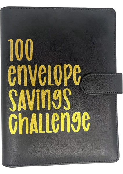 Zarf Mücadelesi Klasörü, 100 Zarf Tasarruf Mücadelesi Siyah (Yurt Dışından)