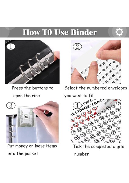 Zarf Mücadelesi Klasörü, 100 Zarf Tasarruf Mücadelesi Siyah (Yurt Dışından) fırsatları