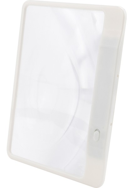 Candy Asi-Tv-On-Tv Tam Sayfa Kitap Büyüteç ve Işık Sayfa 3x Daha Büyük, Optik Sınıf, Parlama Önleyici Beyaz (Yurt Dışından) modelleri