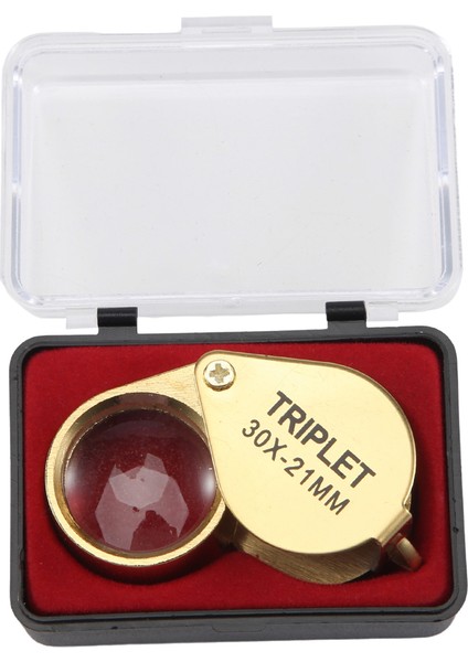 Taşınabilir 30X Güç 21MM Kuyumcular Büyüteç Katlanabilir Altın Göz Loupe Mücevher Mağazası Büyüteç Cam (Yurt Dışından) fiyatları