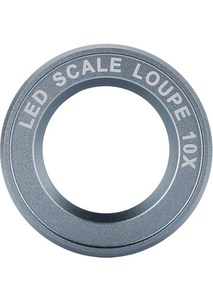 Büyüteç Cam Metal Tam Metal Mikroskop Loupe LED Ölçek Loupe USB Şarj Cep Okuma Okuma Haritası Damlası (Yurt Dışından) fiyatları