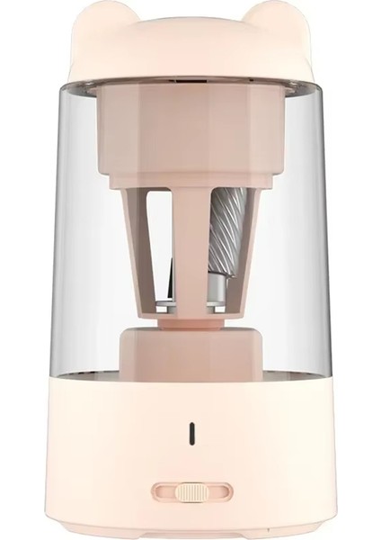 Çocuklar Için Otomatik Elektrikli Kalemtıraş - Çizgi Film Tasarımı, Kayısı (Yurt Dışından)