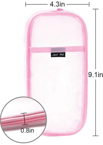 2 Paket Şeffaf Örgü Kalem Kutusu Kılıfı, Açıkça Görünen Izgara Kalem Kutuları (Yurt Dışından) indirimleri