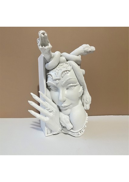 Dekoratif Kitap Destekleri, Benzersiz Yılan Kadın Yüz Kitap Destekleri (Yurt Dışından) modelleri