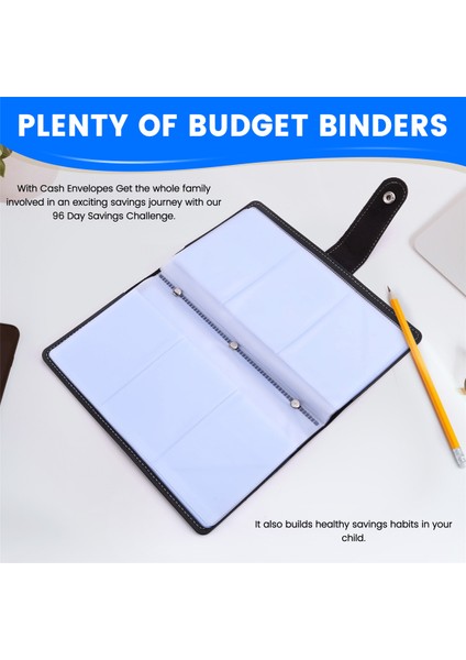 96 Zarf Tasarruf Mücadelesi Kitabı, Siyah (Yurt Dışından) fırsatları