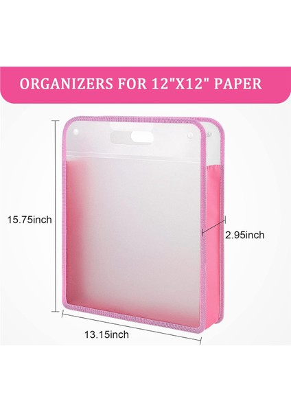 5 Paket Scrapbook Kağıt Düzenleyici, Pembe Genişleyen Kağıt (Yurt Dışından) fırsatları