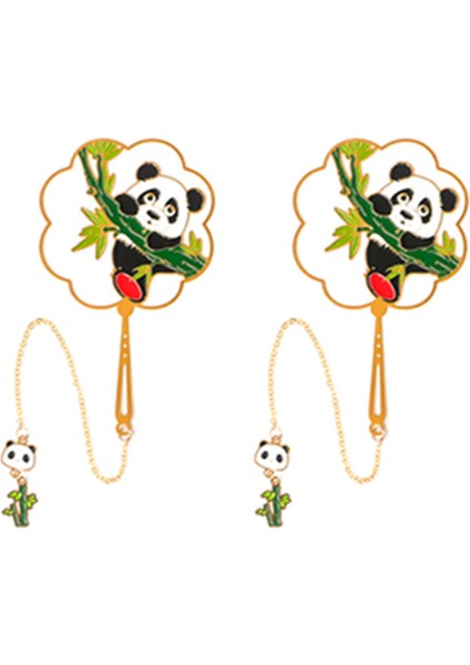 Panda Çin Tarzı Metal Ayraç Seti (Yurt Dışından) modelleri