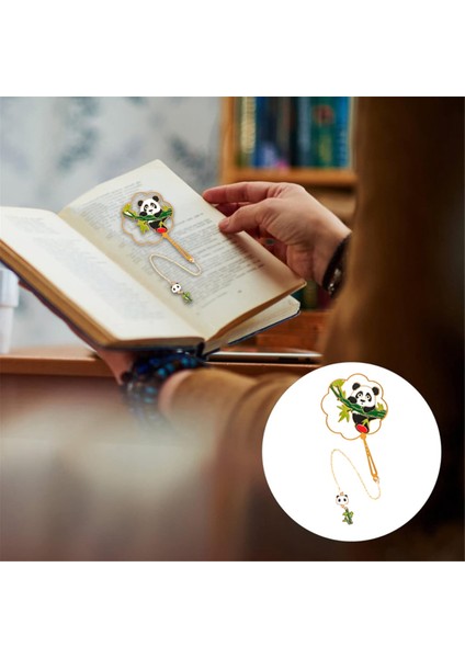 Panda Çin Tarzı Metal Ayraç Seti (Yurt Dışından) indirimleri