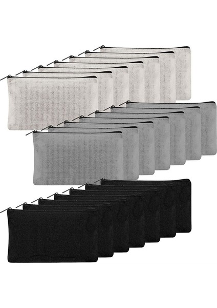 21 Paket Fermuarlı Kalem Kesesi Kalem Çantaları, Düzenleme Depolama Ofis Için (Yurt Dışından)