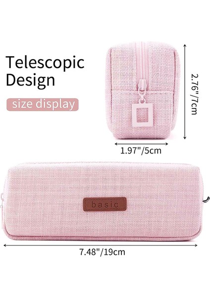 Kalem Çantası Değişim Çantası Kozmetik Çantası Gençlik Okulları Pembe (Yurt Dışından) modelleri