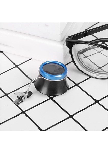 Gözlük Büyüteç, 20X Saat Üreticisi Loupe Mücevherler Loupe Büyüteç Büyüteç Cam Saatçisi Mücevher Izleme Aracı (Yurt Dışından) indirimleri