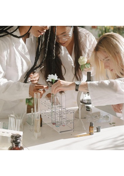 Akrilik Test Tüpü Rafı 12 10ML Akrilik Santrifüj Tüpü Tutucu (Yurt Dışından) fırsatları