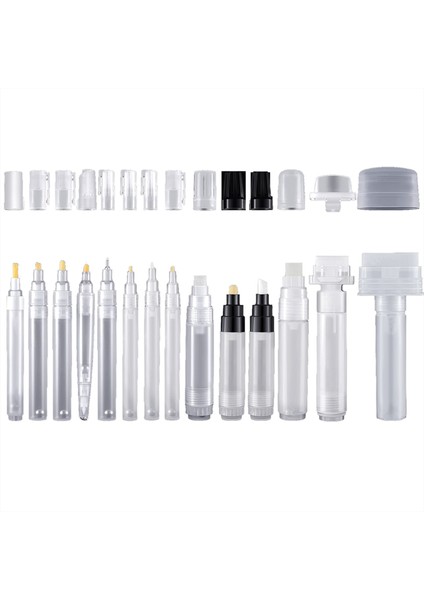 Doldurulabilir Boş Boya Rötuş Kalemi Işaretleyicileri Yeniden Doldurulabilir Boya Kalemi (Yurt Dışından)