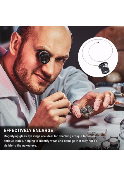 4pcs Monoküler Büyüteç, Saat Cam Büyütme, Cam Göz Loupe Büyüteç Lens, Izleme Onarımı Için Büyütme Aracı (Yurt Dışından) fırsatları