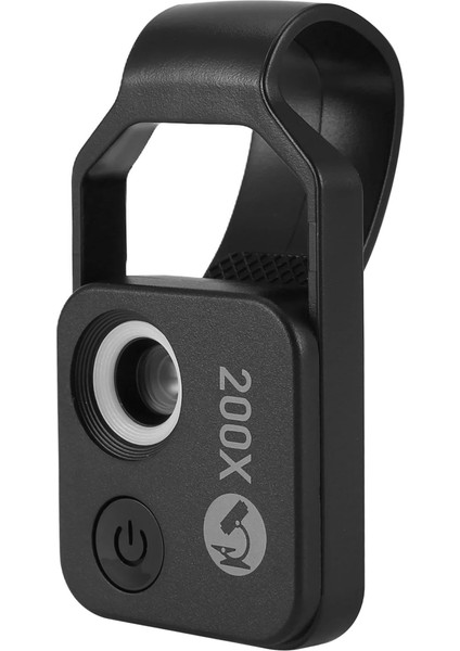 200X Cep Telefonu Mikroskobu Pencere Mikroskobu ile Aksesuar, LED Işık/evrensel Klipli Taşınabilir Mini Dijital Mikroskop (Yurt Dışından) fiyatları