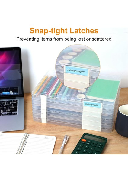 Mektup Kağıdı Için Iki Tür Etiketli 6 Adet A4 Kağıt Saklama Kutusu (Yurt Dışından) fiyatları