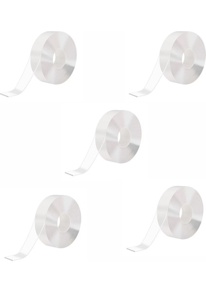 5 Adet 5m Nano Bant Süper Güçlü Çift Taraflı Yapışkan Bant 50MM (Yurt Dışından) indirimleri