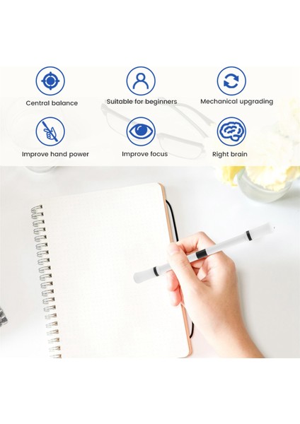 Kalem Döndürme Döner Parmak Kalemi Çocuklar ve Yetişkinler Ofis Okul Için (Yurt Dışından) indirimleri