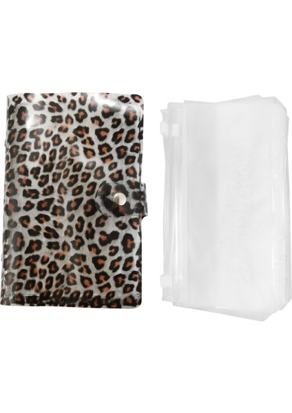 A6 Klasör Kapağı 12 Şeffaf Klasör Cebi ve 12 Zarf Etiketi, A (Yurt Dışından)