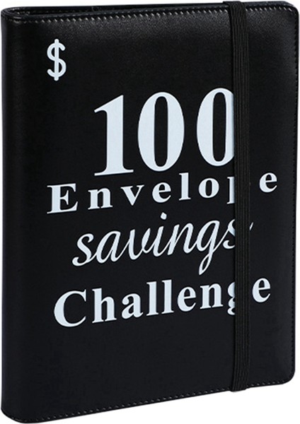 100 Zarf Para Tasarrufu Mücadelesi Klasörü, Siyah (Yurt Dışından) modelleri