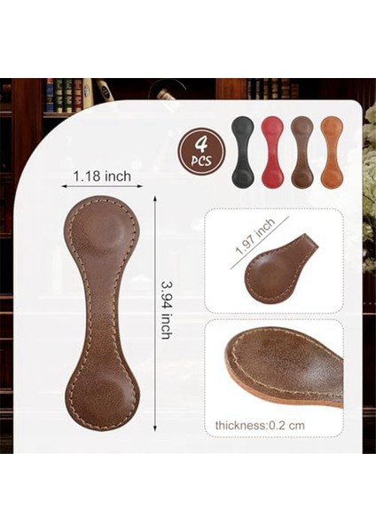 4 Adet Kişiselleştirilmiş Ayraç Manyetik Sayfa Işaretleyicileri Kitap Severlere Hediye (Yurt Dışından) fırsatları