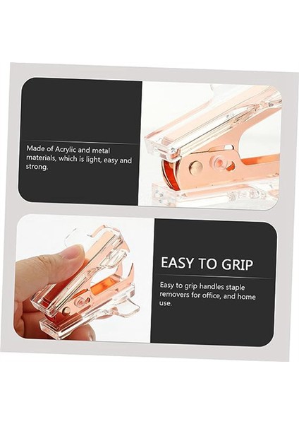 2 x Akrilik Zımba Zımba Sökücü Öğrenci Zımba Sökücü (Yurt Dışından)