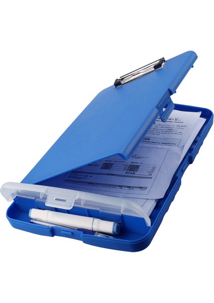 Clip Board Organizer Depolama Hemşirelik Panosu ile Pano, Mavi (Yurt Dışından)