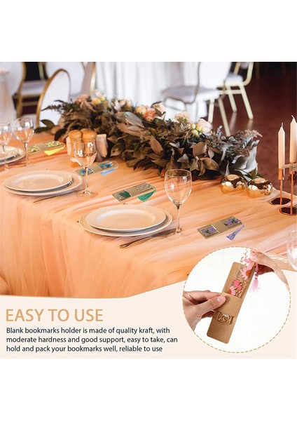 100 Adet Reçine Ayraç Tutucu Tutucu Boş Ekran Kartları Dıy Ayraç (Yurt Dışından) fırsatları