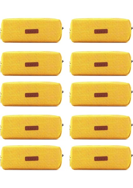 Kalem Çantası Değişim Çantası Gençlik Okulları Için Kozmetik Çantası Zencefil Sarı (Yurt Dışından)