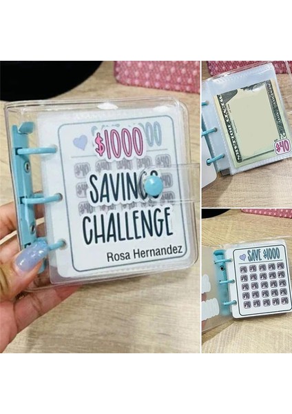 Tasarruf Klasörü L 1000 Tasarruf Mücadelesi, Tasarruf Için Para Klasörü Pembe (Yurt Dışından) fırsatları