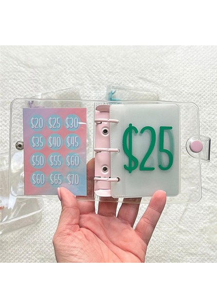 Tasarruf Klasörü L 1000 Tasarruf Mücadelesi, Tasarruf Için Para Klasörü Pembe (Yurt Dışından) indirimleri