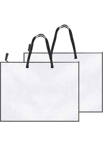 2 Adet 19X25 Inç Sanat Portföyü Çantası, Sanat Eserleri, Posterler Için Saklama Çantası (Yurt Dışından) fiyatları