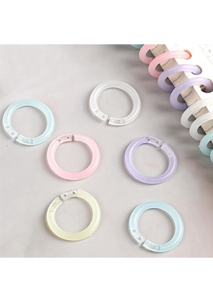 200 Adet Plastik Kitap Ciltleme Diskleri Diskli Genişleme Diskleri (Yurt Dışından) fırsatları