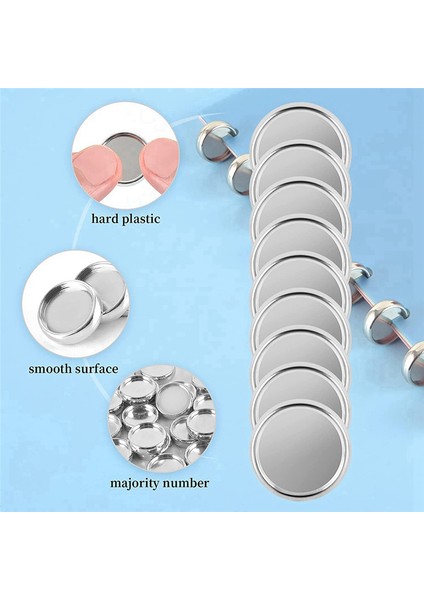 20 Adet Defter Scrapbooking Için Bağlayıcı Halkalar Kitap Diskleri (Gümüş) (Yurt Dışından) indirimleri