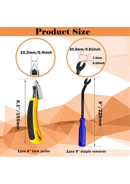 Zımba Teli Sökücü, Döşeme ve Inşaat Zımba Teli Sökücü Sarı+Kırmızı (Yurt Dışından) modelleri