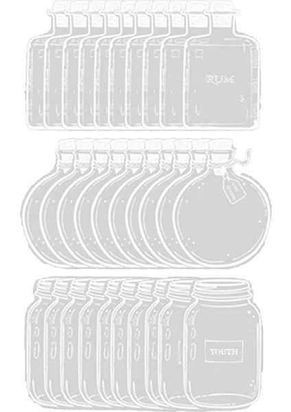 150 Adet Şeffaf Kurutulmuş Çiçek Ayraçları Dıy El Yapımı Ayraçlar (Yurt Dışından)