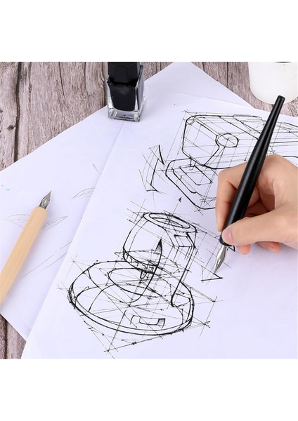 Çizgi Roman Uç Seti, Dip Kalem Çizimi Için Eğik Kaligrafi Uçları (Yurt Dışından) fiyatları