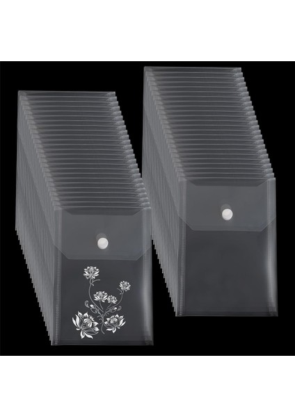 50 Adet Damga ve Kalıp Saklama Şeffaf, 4,72X6,69 Inç, Yeniden Kapatılabilir ve Tekrar Kullanılabilir (Yurt Dışından) fırsatları