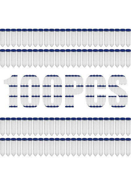 100 Paket 50ML Santrifüj Tüpleri, 50 ml Konik Santrifüj Tüpleri (Yurt Dışından)