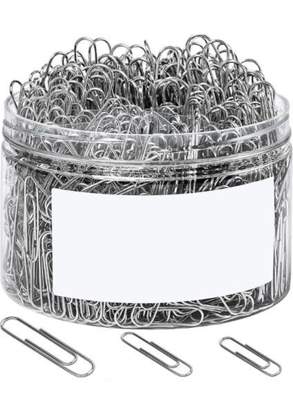 760 Adet Çeşitli Boyutlarda Drawdart Kağıt Ataşları, Gümüş (Yurt Dışından)