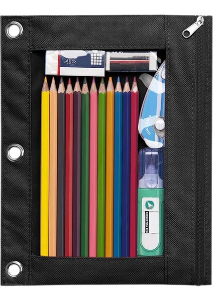 Halkalı Kalem Çantası, Büyük Kapasiteli Sevimli Kalem Çantası (Yurt Dışından) modelleri