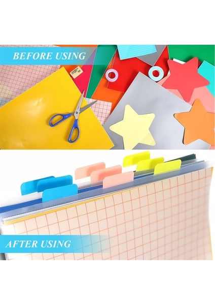 90 Adet Yapışkanlı Dizin Sekmeli 12X12 Scrapbook Kağıt Saklama Düzenleyicisi (Yurt Dışından) fiyatları