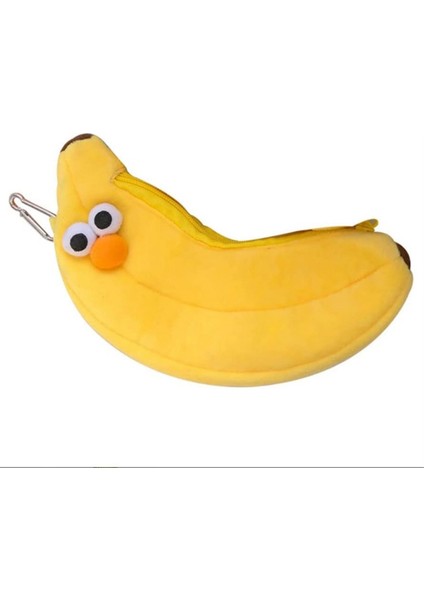 Sarı Muz Karakter Yumuşak Dolgulu Giysi Kalem Kutusu A (Yurt Dışından)