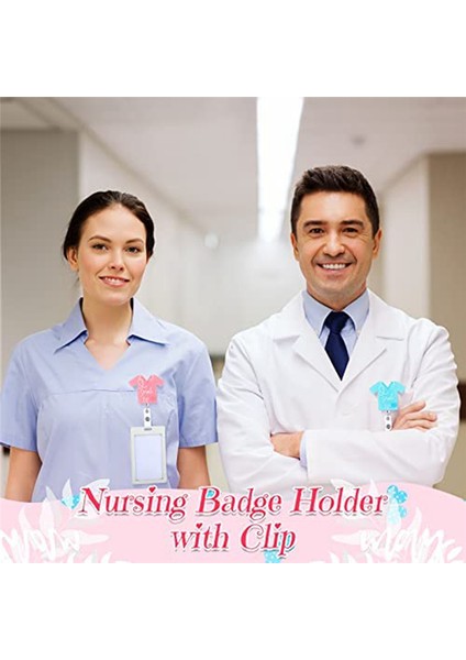 16 Parça Hemşire Geri Çekilebilir Rozet Makarası Tutucu Hemşire Rozet Makarası, Set 2 (Yurt Dışından) modelleri
