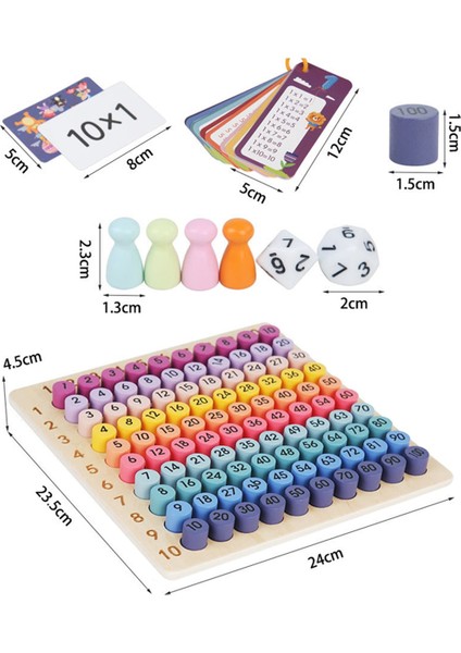 99 Çarpım Tablosu Matematik Aritmetik Öğretim Araçları Çocuklar Için Hediyeler (Yurt Dışından) modelleri