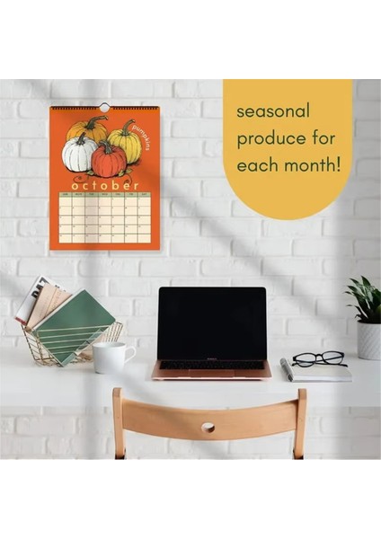 2025 Takvimi Mevsimlik Ürünler Meyve ve Sebzeler Takvimi (Yurt Dışından) fırsatları