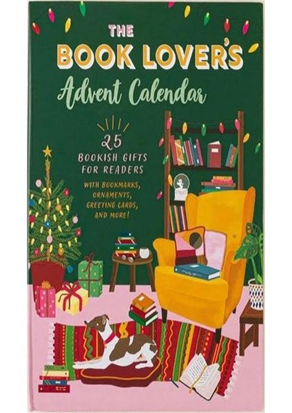 Kitap Severler Kitap Advent Takvimi Sürpriz Kutusu Noel Hediyeleri (Yurt Dışından)